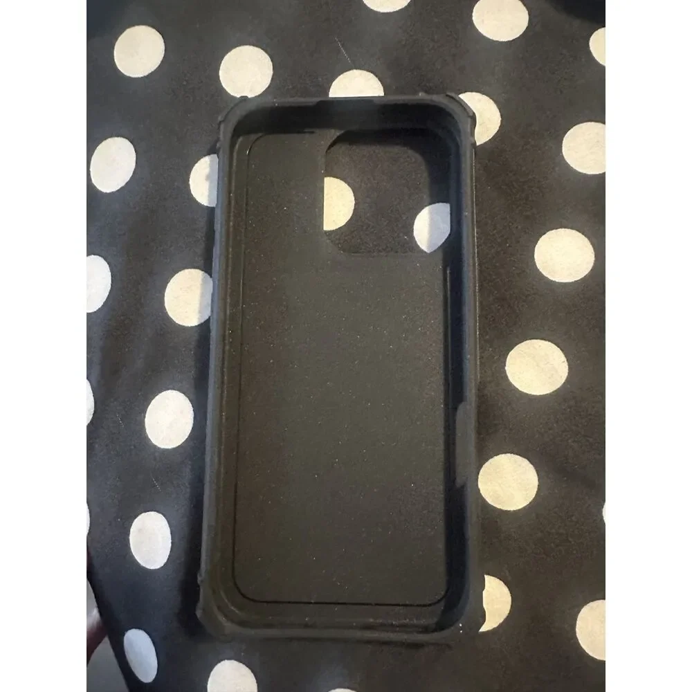 Vofolen iPhone 16 Pro Case with Hidden Wallet Card Holder - Heavy Duty Black